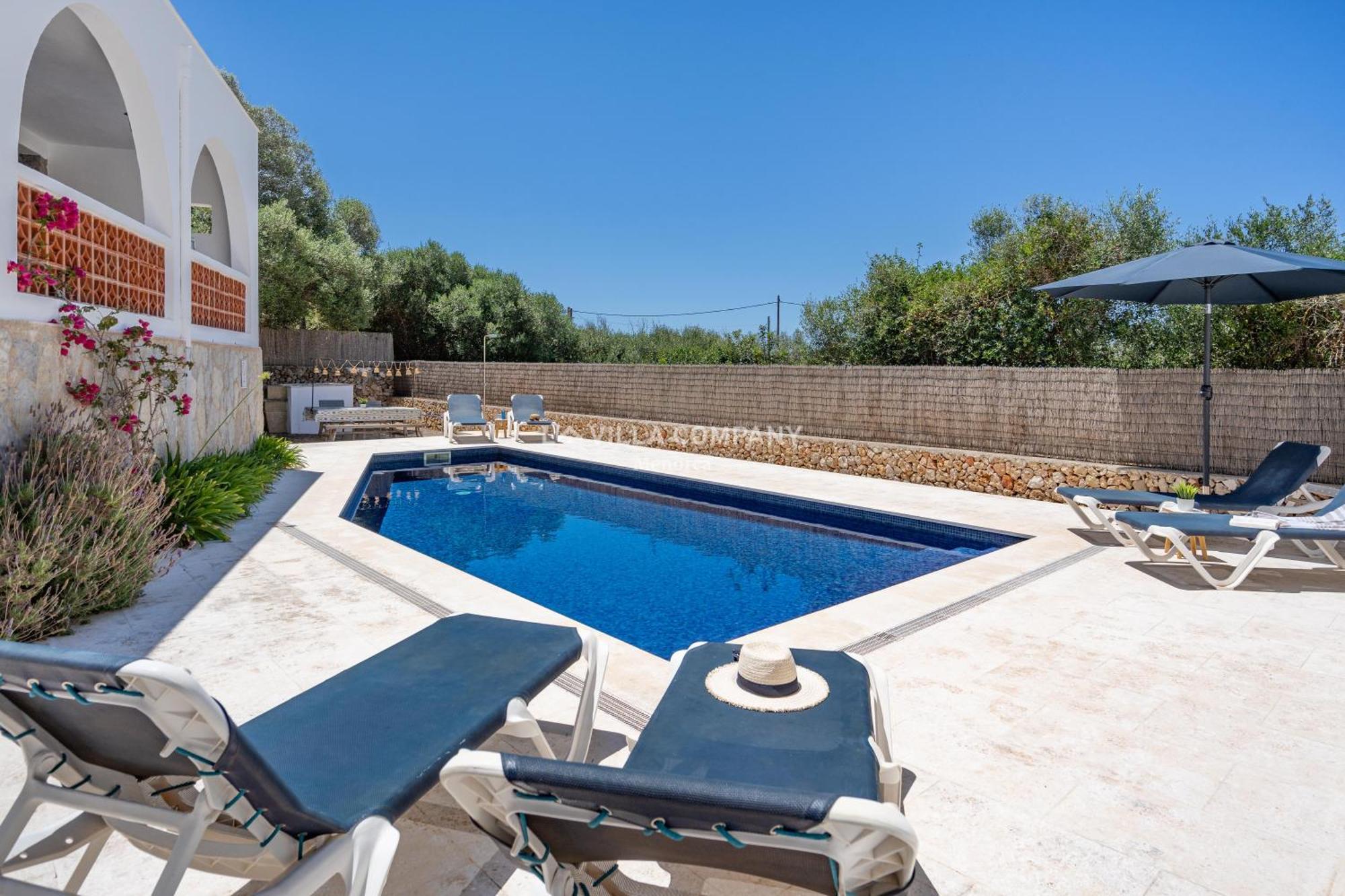 Villa Caterina Cala En Porter  Esterno foto