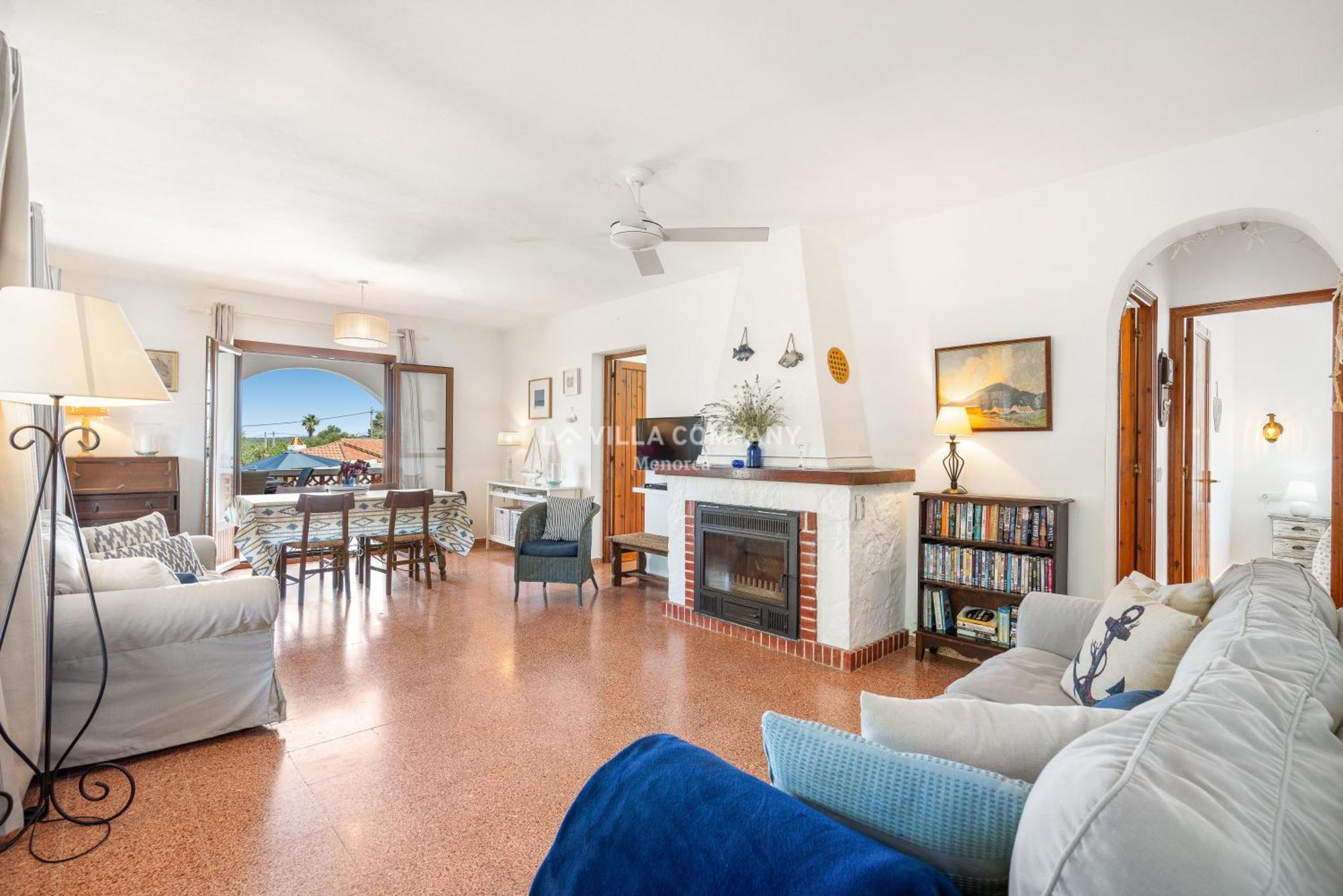 Villa Caterina Cala En Porter  Esterno foto