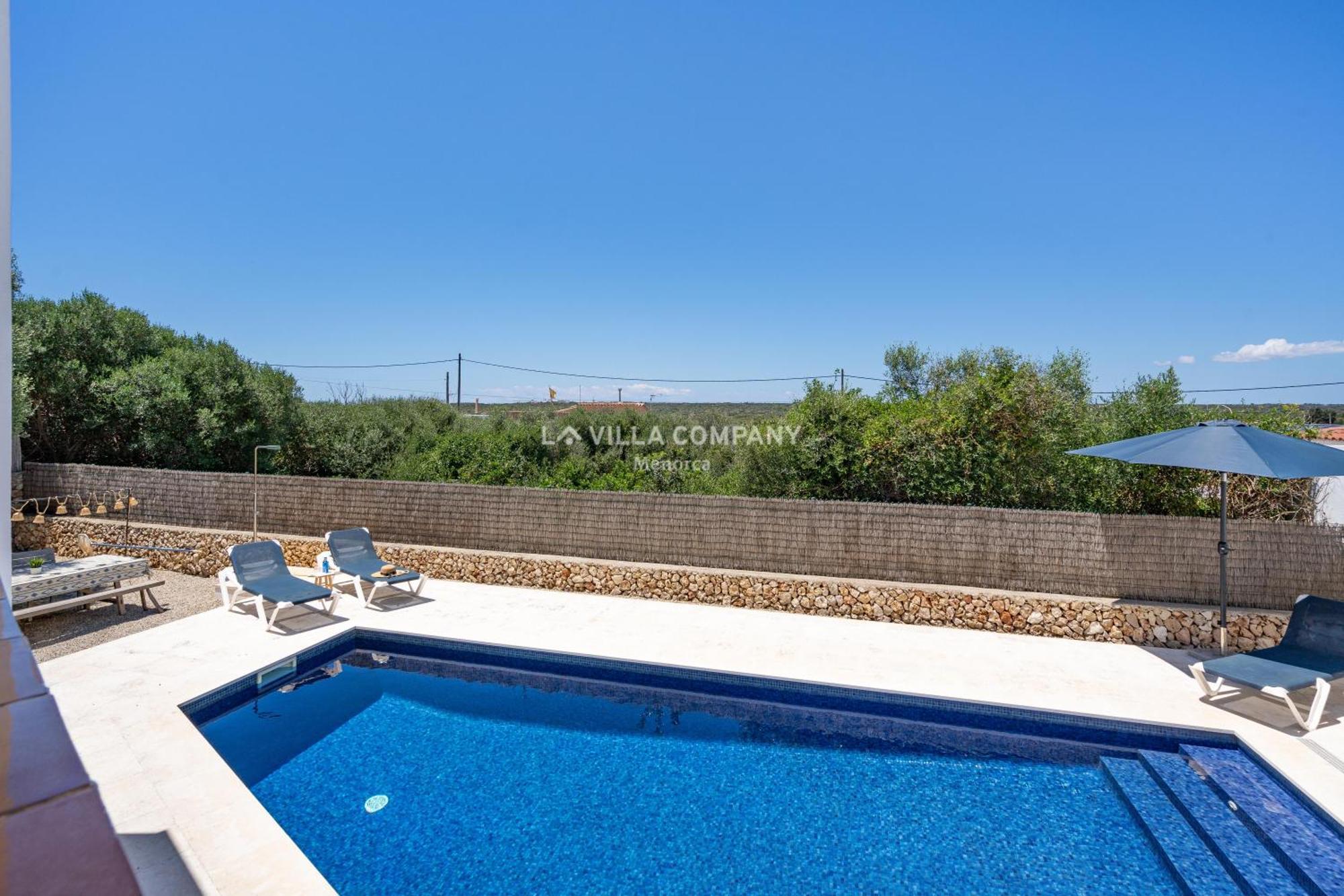 Villa Caterina Cala En Porter  Esterno foto