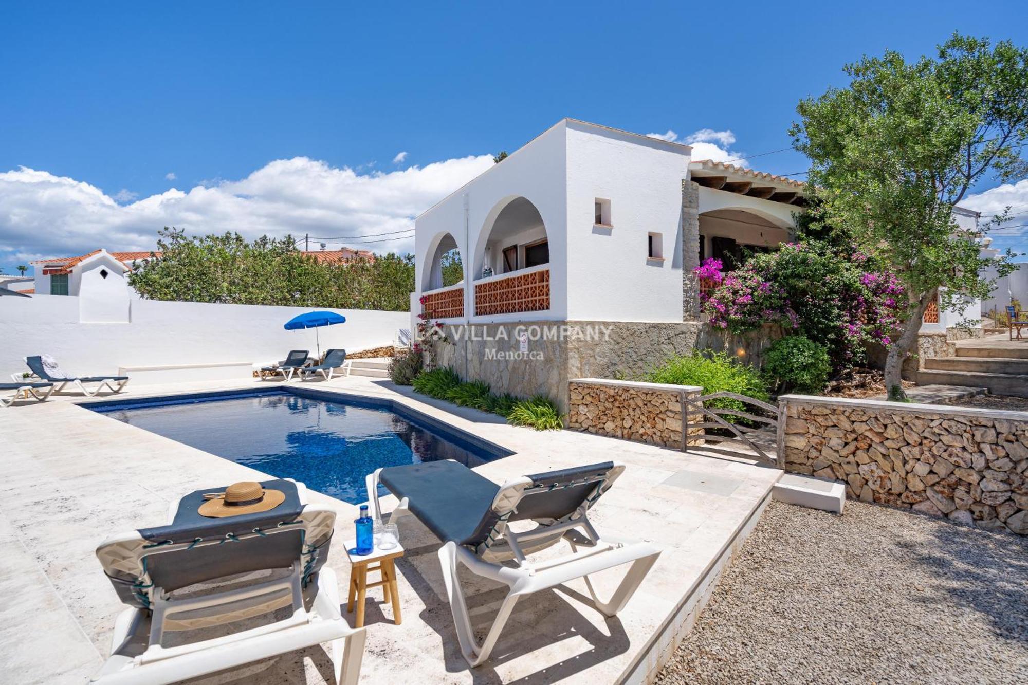 Villa Caterina Cala En Porter  Esterno foto